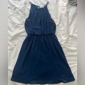 Navy blue dress